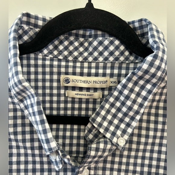 Southern Proper HENNING SHIRT: ST. CHARLES Men’s XXL - Picture 3 of 6